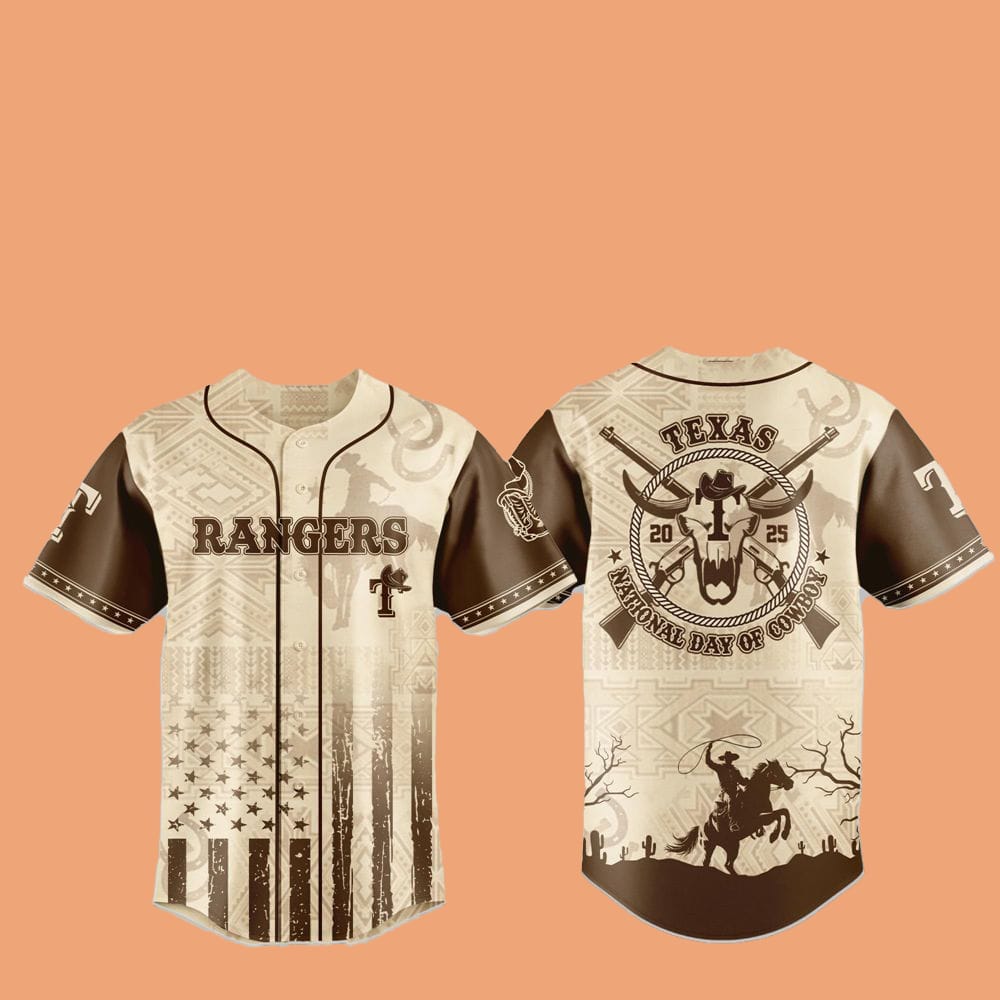 Rangers National Day of Cowboy 2025 Jersey Hat