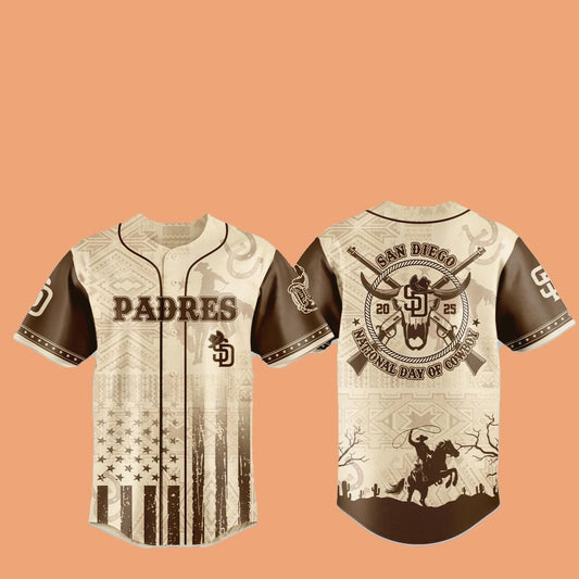 SD Padres National Day of Cowboy 2025 Jersey Hat