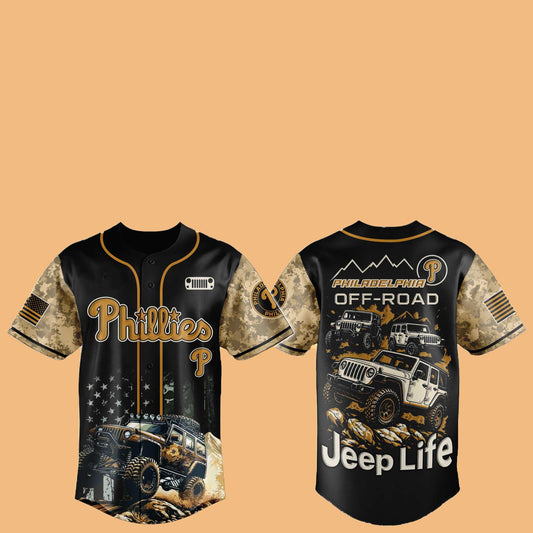 Phillies Jeep Life Hat Jersey 2025