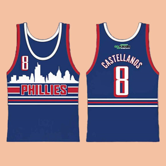 2024 Phillies Nick Castellanos Basketball Jersey Giveaway