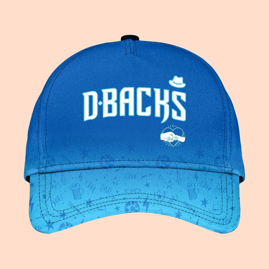 2025 Arizona Diamondbacks Happy Father Day Hat - Cabryon