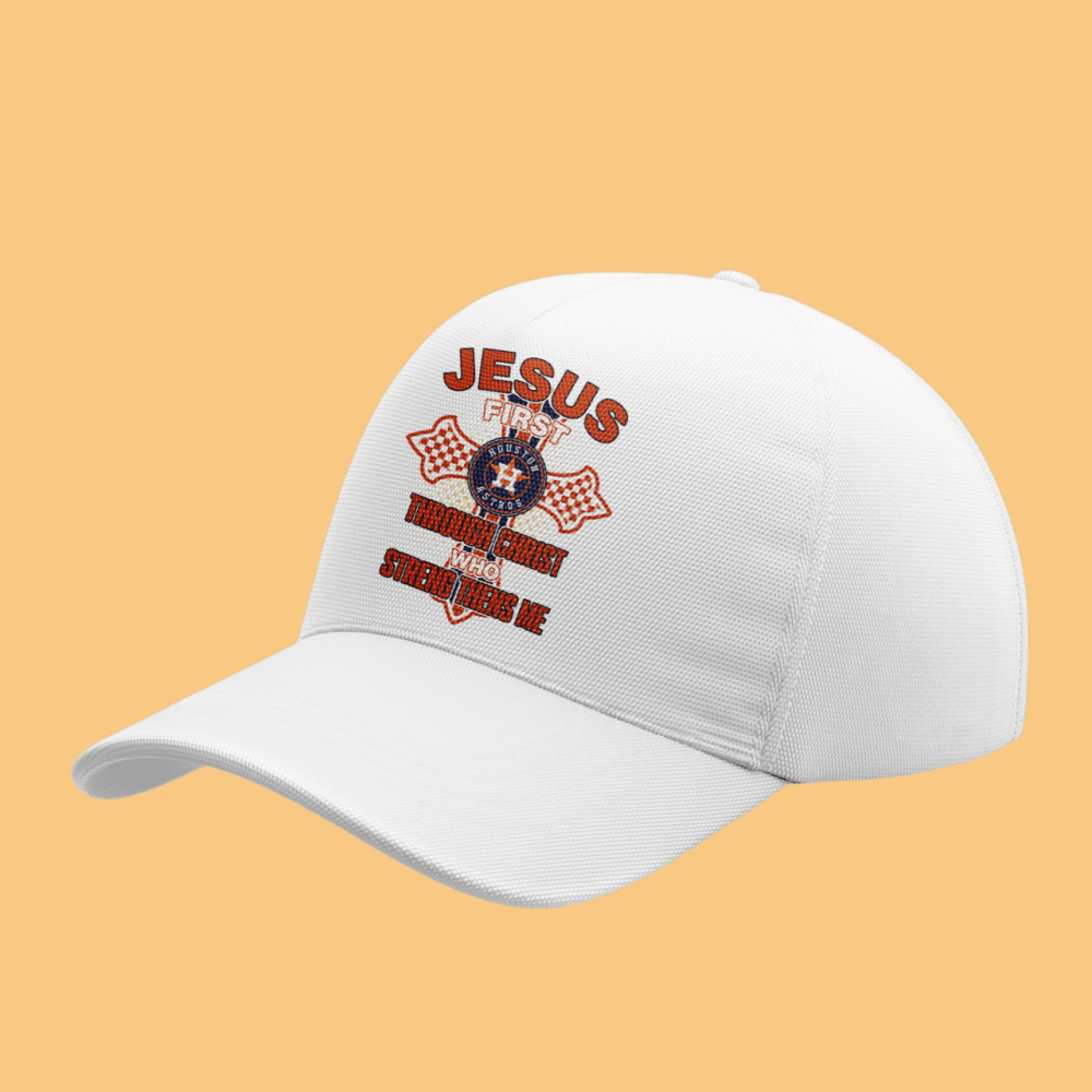 2025 Astros Jesus First Shirt Hat - Cabryon