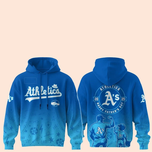 2025 Athletics Happy Father Day Hoodie - Cabryon