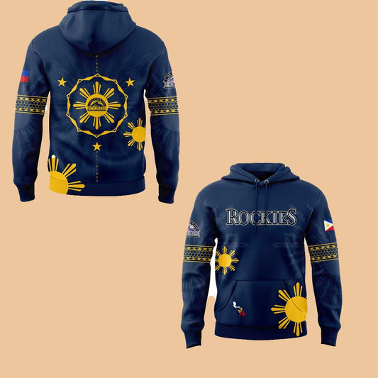 2025 Atlanta Braves Filipino Heritage Night Hoodie - Cabryon
