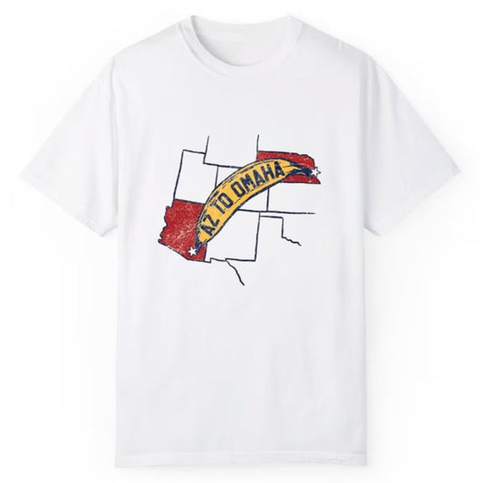 2025 Az To Omaha Omahogs Arkansas Shirt - Cabryon