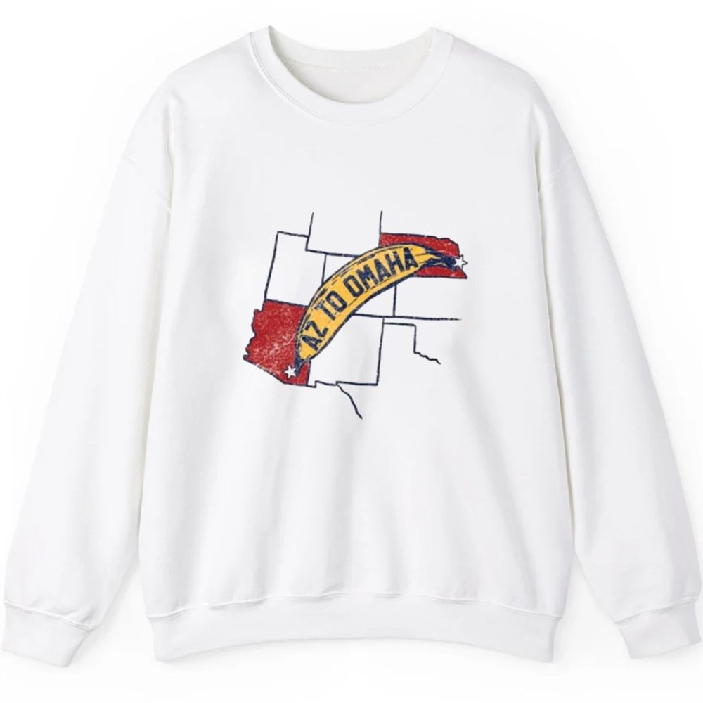 2025 Az To Omaha Omahogs Arkansas Shirt - Cabryon