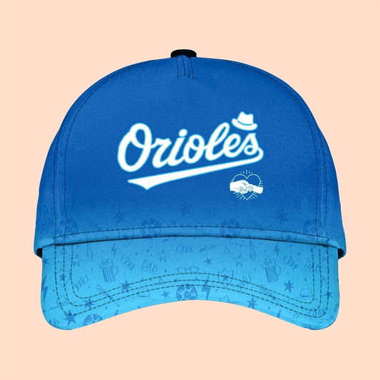 2025 Baltimore Orioles Happy Father Day Hat - Cabryon
