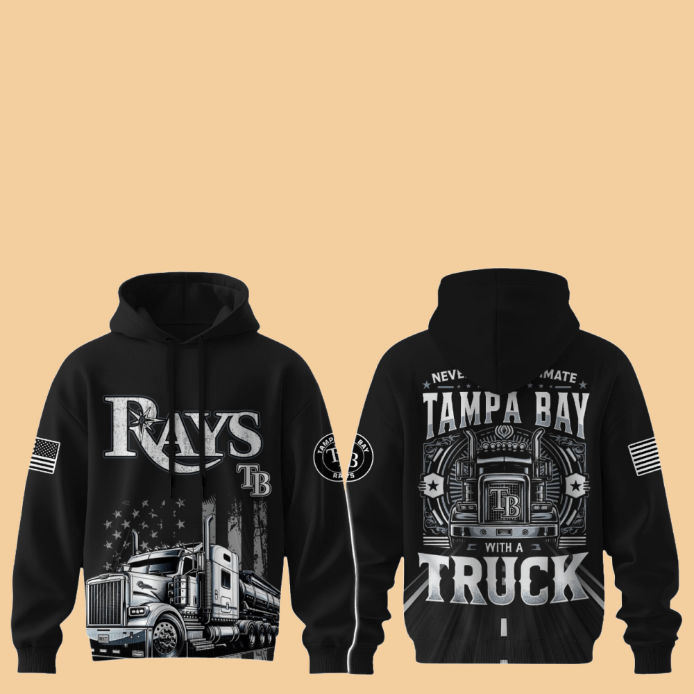 2025 Bay Rays Nation Truck Driver Appreciation Week Hoodie - Cabryon