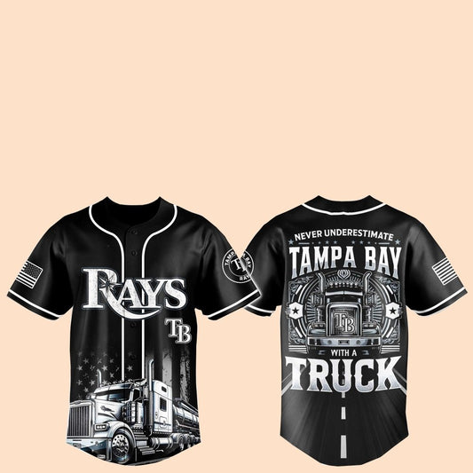 2025 Bay Rays Nation Truck Driver Appreciation Week Jersey Hat - Cabryon