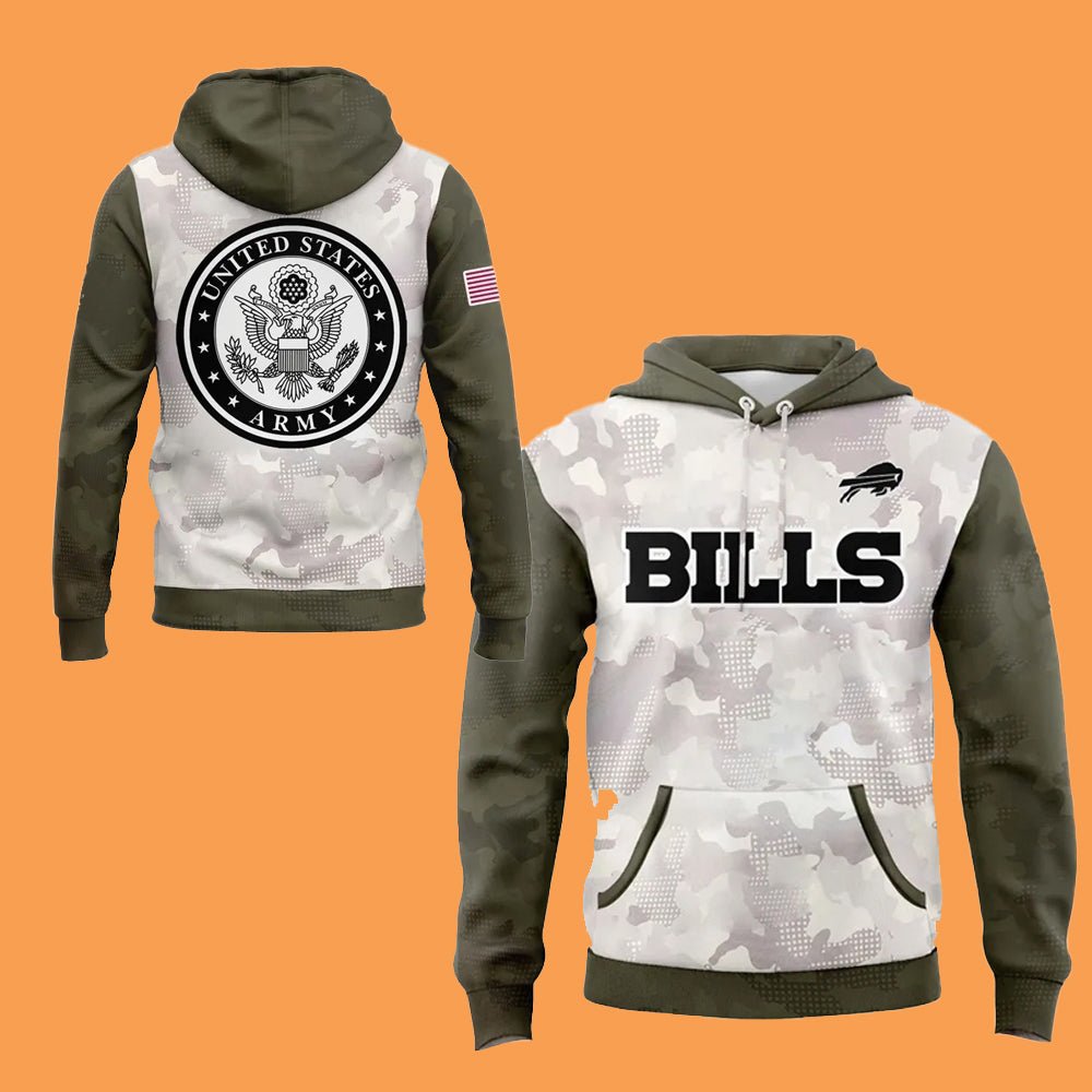2025 Bills Armed Forces Day Hoodie - Cabryon