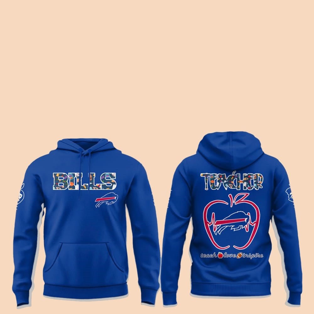 2025 Bills Teacher Night Hoodie - Cabryon
