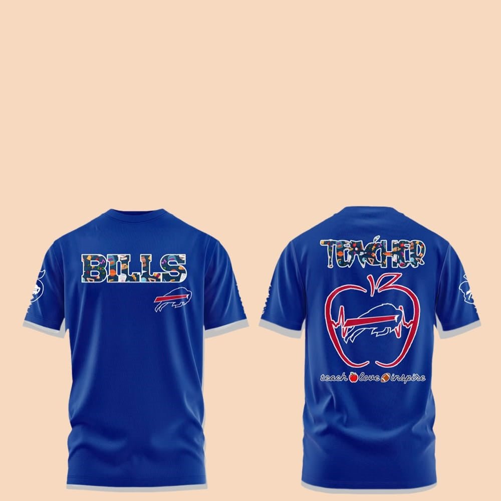2025 Bills Teacher Night Shirt - Cabryon
