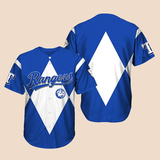 2025 BLUE Rangers Power Rangers Night Jersey Giveaway - Cabryon