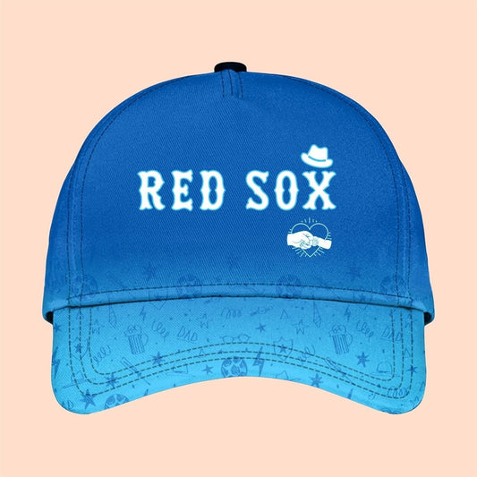 2025 Boston Red Sox Happy Father Day Hat - Cabryon