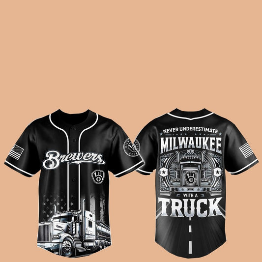 2025 Brewers Nation Truck Driver Appreciation Week Jersey Hat - Cabryon
