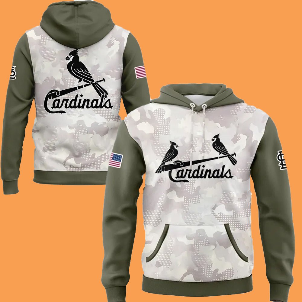 2025 Cardinals Armed Forces Day Hoodie - Cabryon
