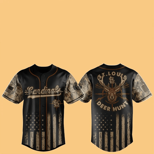 2025 Cardinals Deer Hunting Jersey - Cabryon