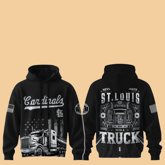 2025 Cardinals Nation Truck Driver Appreciation Week Hoodie - Cabryon
