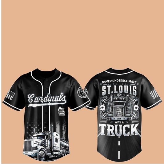 2025 Cardinals Nation Truck Driver Appreciation Week Jersey Hat - Cabryon