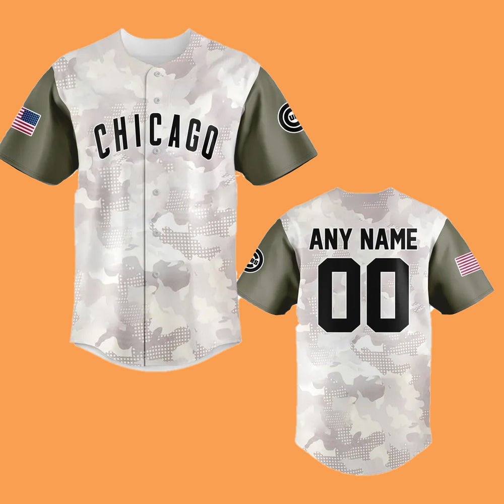 2025 Chicago Cubs Armed Forces Day Jersey - Cabryon