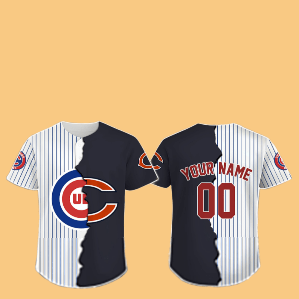 2025 Chicago Cubs Chicago Bears Jersey - Cabryon