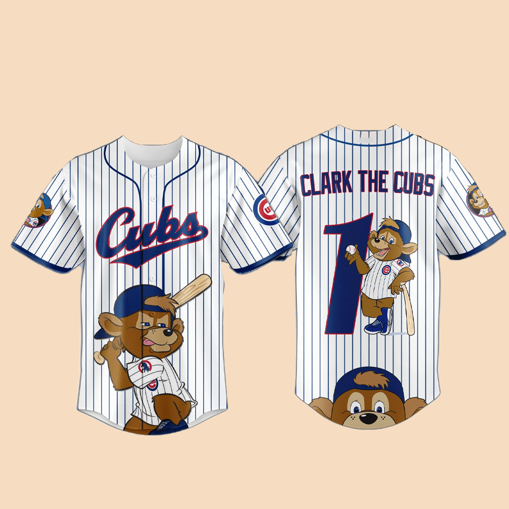 2025 Chicago Cubs Clark the Cub Jersey - Cabryon