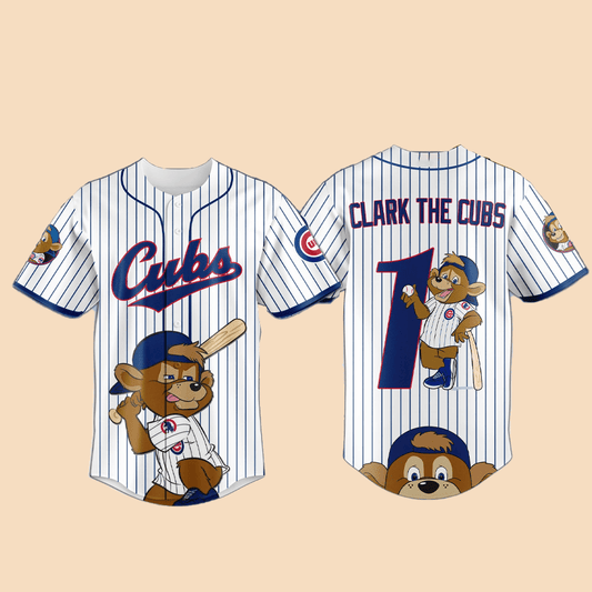 2025 Chicago Cubs Clark the Cub Jersey - Cabryon