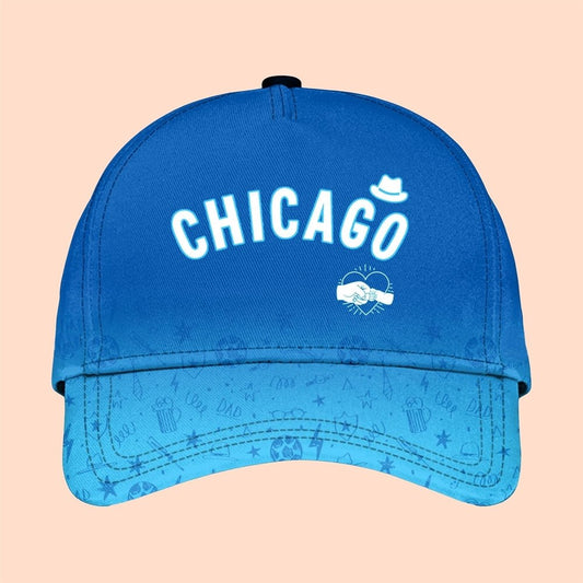 2025 Chicago Cubs Happy Father Day Hat - Cabryon