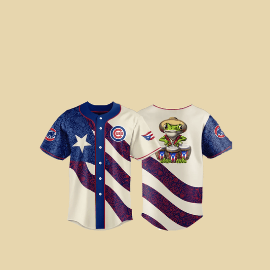 2025 Chicago Cubs Puerto Rican Heritage Jersey - Cabryon