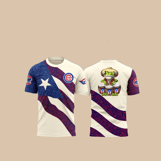 2025 Chicago Cubs Puerto Rican Heritage Shirt - Cabryon
