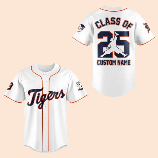 2025 Class Of 25 Tigers Baseball Jersey - Cabryon