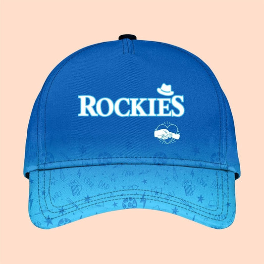 2025 Colorado Rockies Happy Father Day Hat - Cabryon