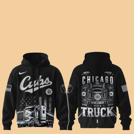 2025 Cubs Nation Truck Driver Appreciation Week Hoodie - Cabryon
