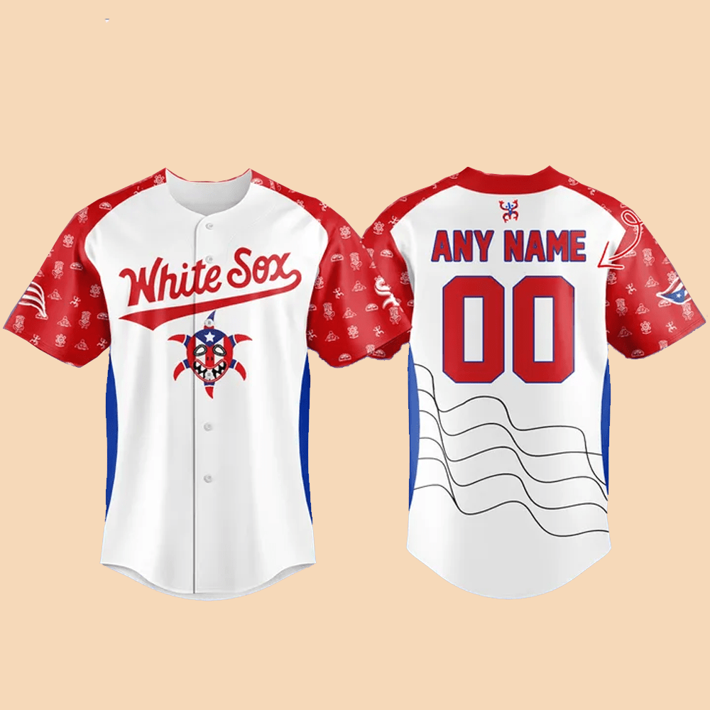 2025 Custom Chicago White Sox Puerto Rican Heritage Jersey - Cabryon