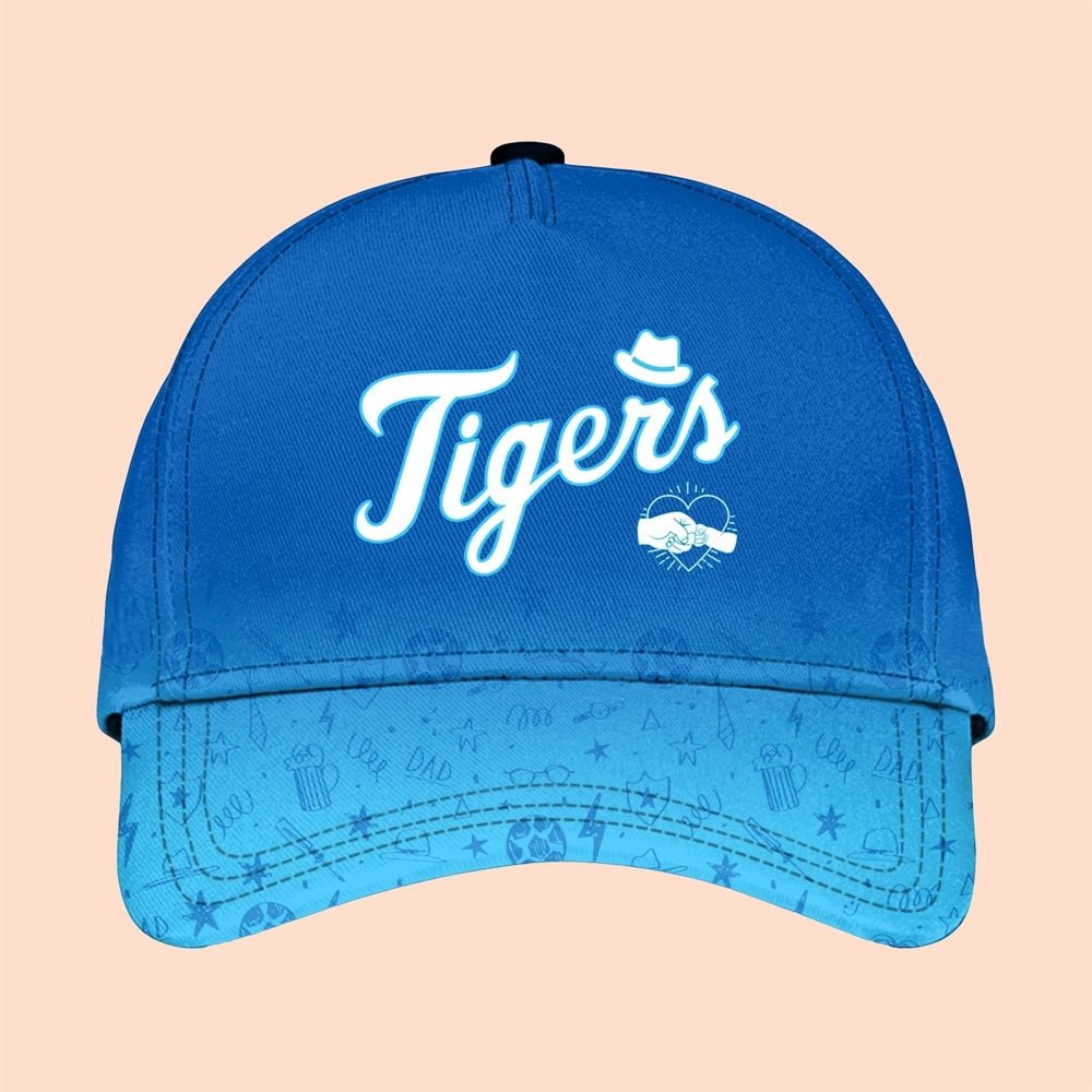 2025 Detroit Tigers Happy Father Day Hat - Cabryon