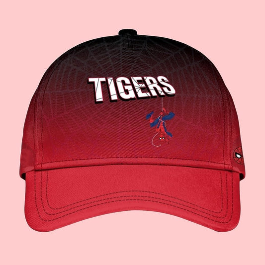2025 Detroit Tigers Spider Man Night Baseball Jersey - Hat - Cabryon