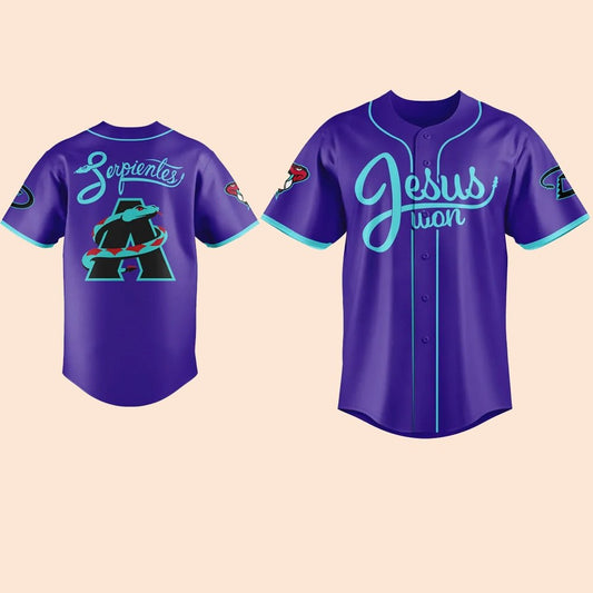 2025 Diamondbacks Jesus Won City Connect Baseball Jersey - Cabryon
