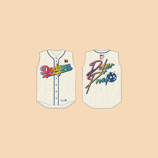 2025 Dodgers LGBTQ Pride Night Jersey Giveaway - Cabryon