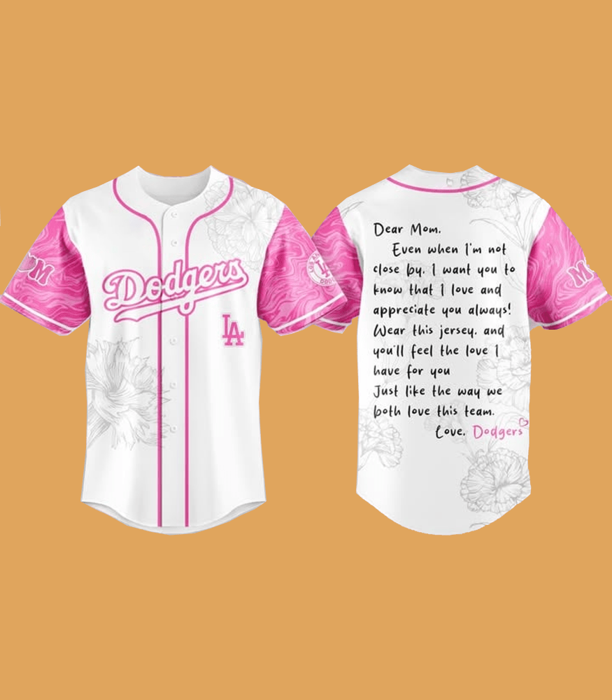 2025 Dodgers Motherday Baseball Jersey - Cabryon