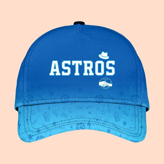 2025 Houston Astros Happy Father Day Hat - Cabryon