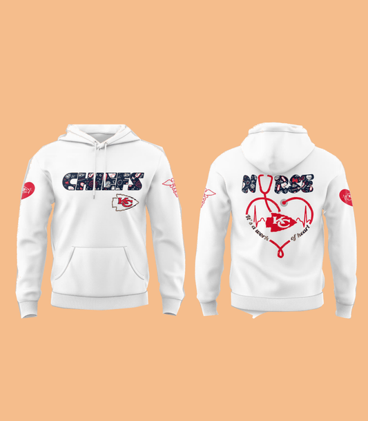 2025 KC Chiefs Nurses Night Hoodie - Cabryon