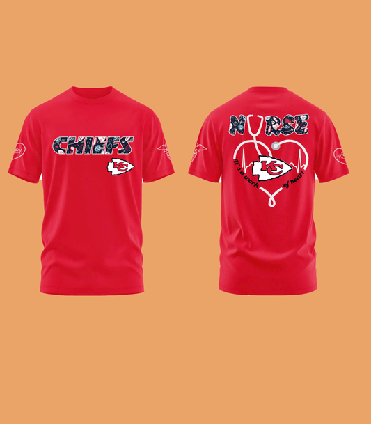 2025 KC Chiefs Nurses Night Shirt - Cabryon