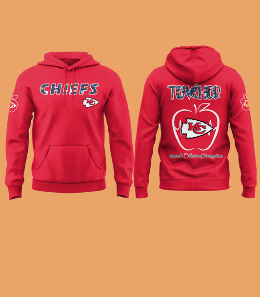 2025 KC Chiefs Teacher Night Hoodie - Cabryon