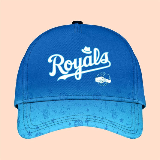 2025 KC Royals Happy Father Day Hat - Cabryon