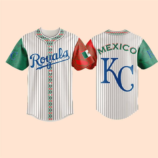 2025 KC Royals Mexican Heritage Night Jersey - Cabryon
