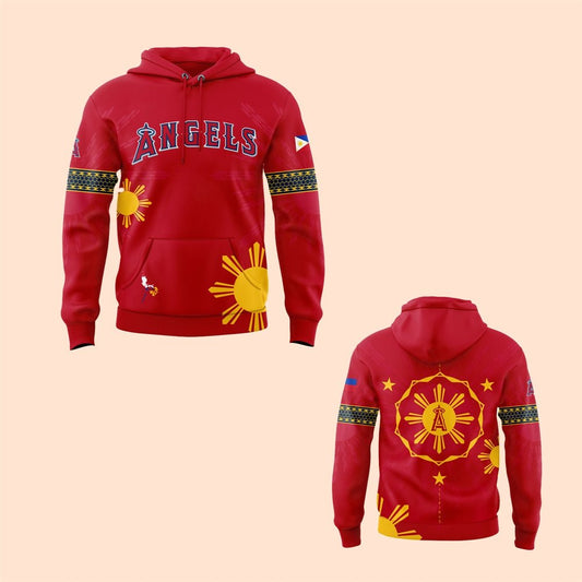 2025 LA Angels Filipino Heritage Night Hoodie - Cabryon
