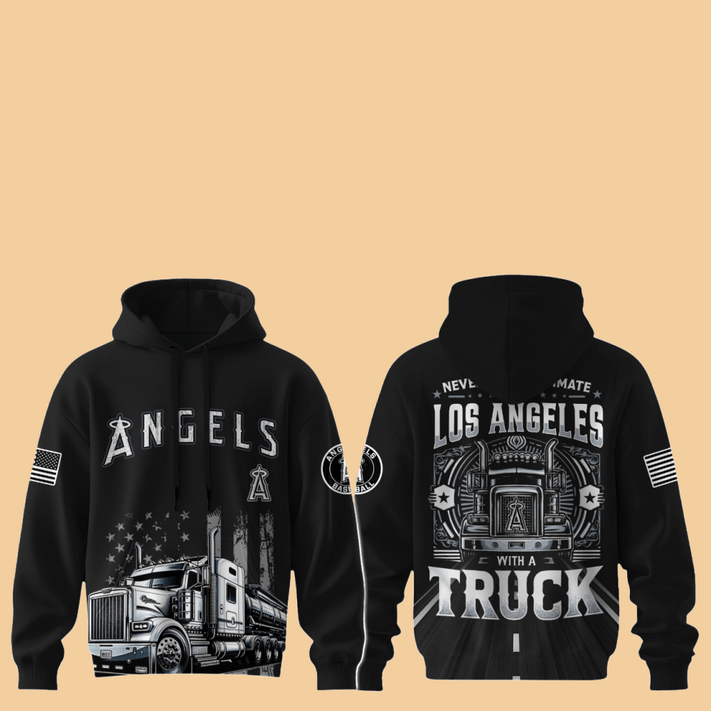 2025 LA Angels Nation Truck Driver Appreciation Week Hoodie - Cabryon