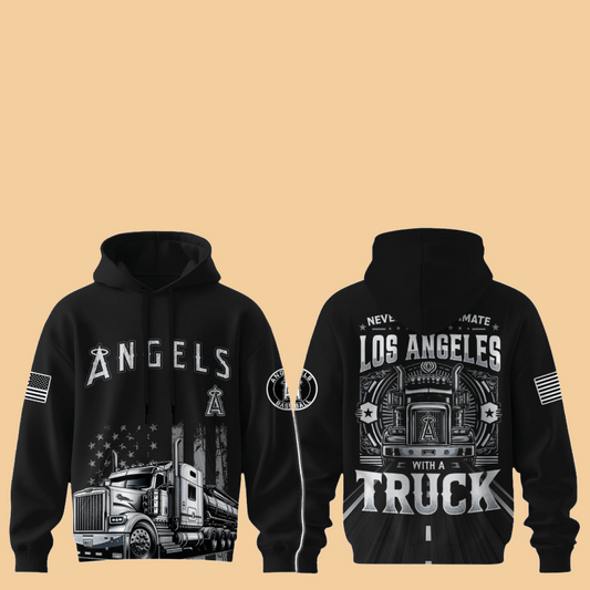 2025 LA Angels Nation Truck Driver Appreciation Week Hoodie - Cabryon