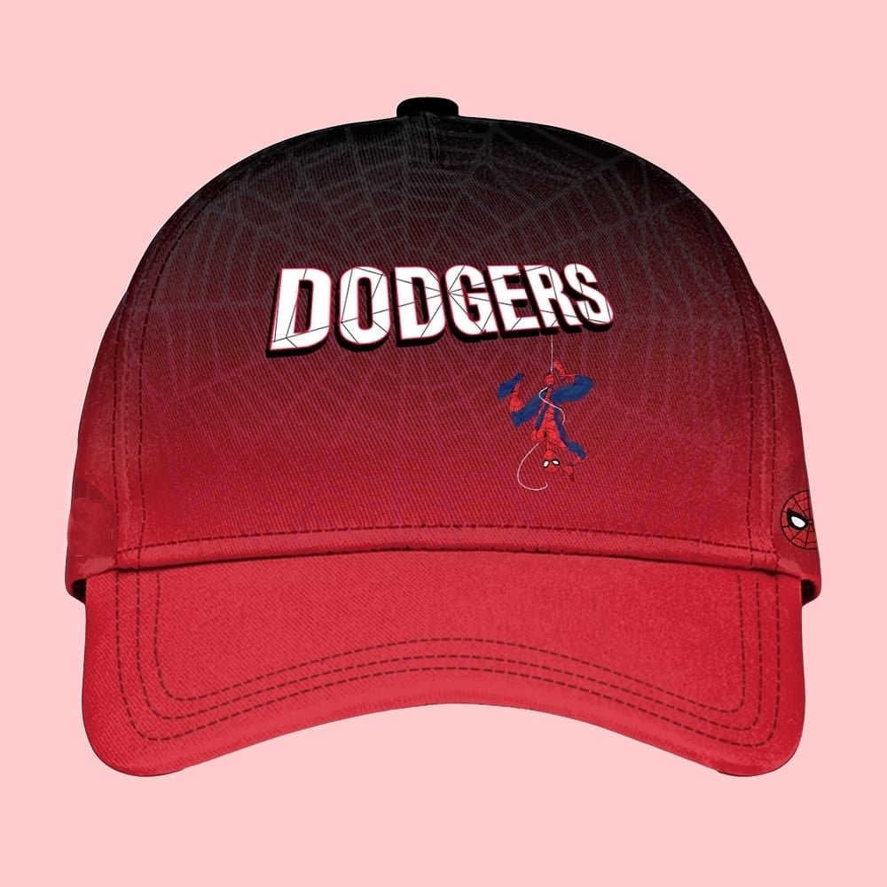 2025 LA Dodgers Spider Man Night Baseball Jersey - Hat - Cabryon