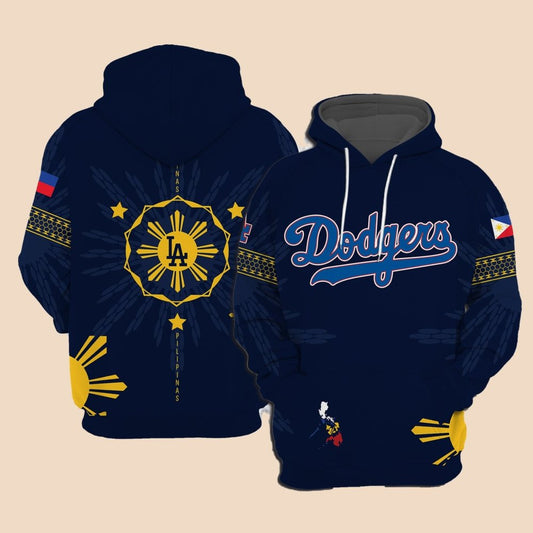 2025 Los Angeles Dodgers Filipino Heritage Night Hoodie - Cabryon